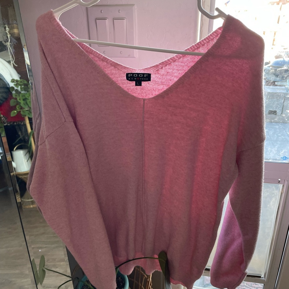 Cute pink sweater